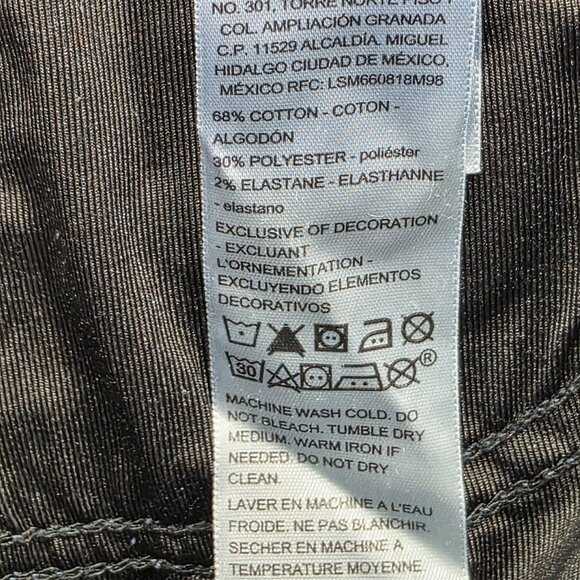 Signature Levi Strauss Jeans Womens 12M Blue Totally Shaping High Rise Flare - Picture 12 of 12